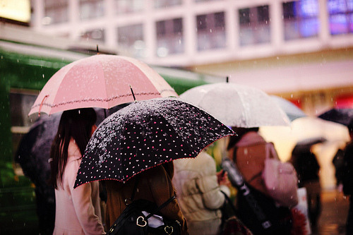 打伞的女孩图片，关于伞的图片收集