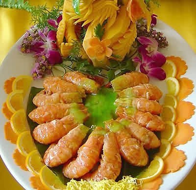 精美漂亮的龙虾大餐
